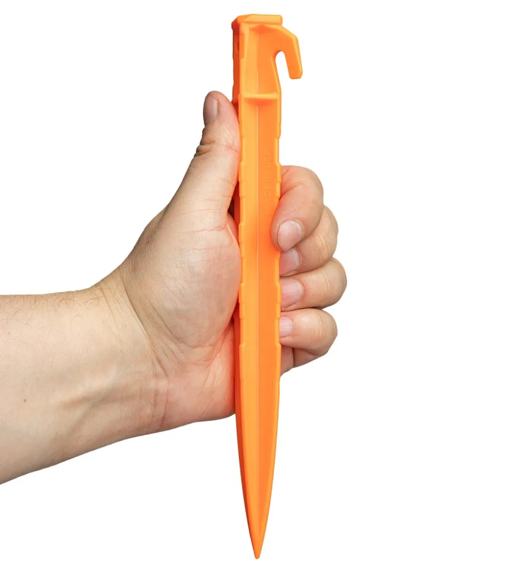 Atwood Rope MFG Majoitteet ^ Atwood Rope ARM A9 Scout Stake telttakiila, 6-pack
