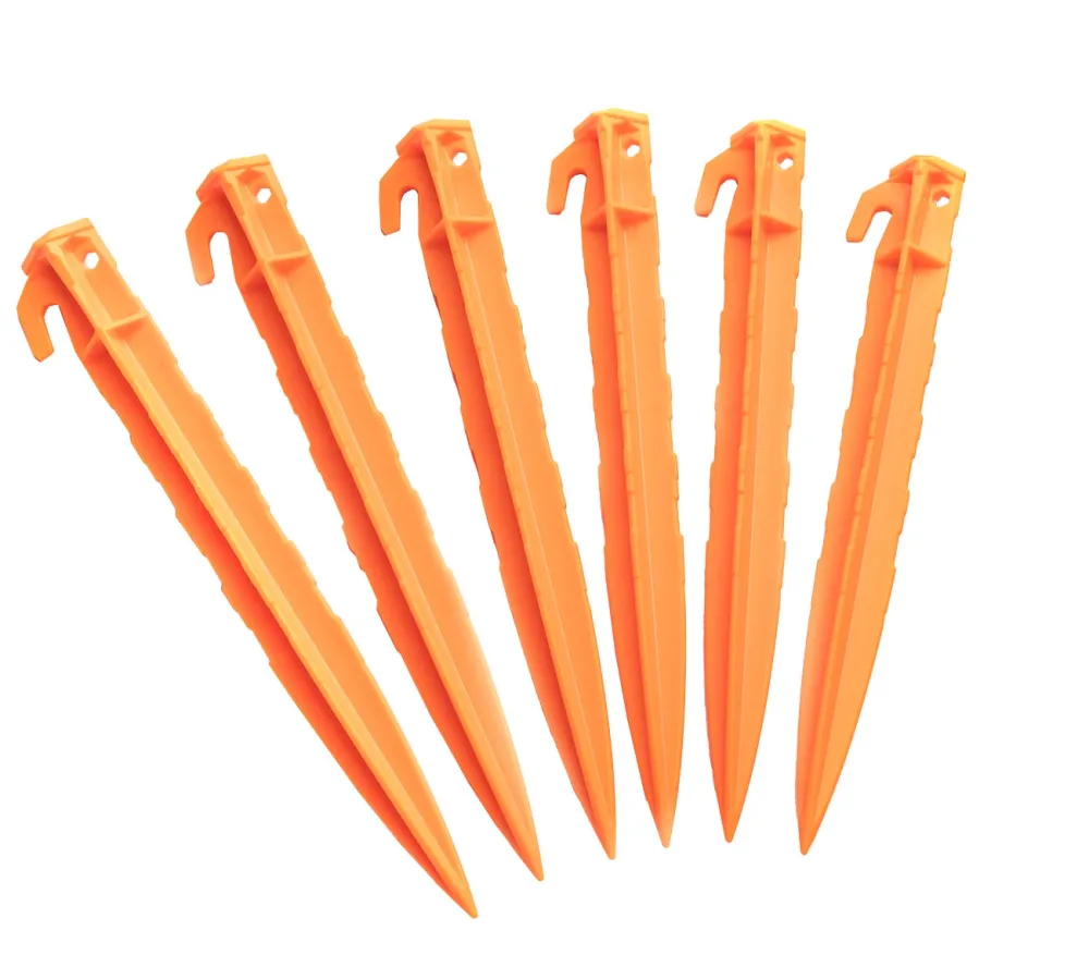 Atwood Rope MFG Majoitteet ^ Atwood Rope ARM A9 Scout Stake telttakiila, 6-pack