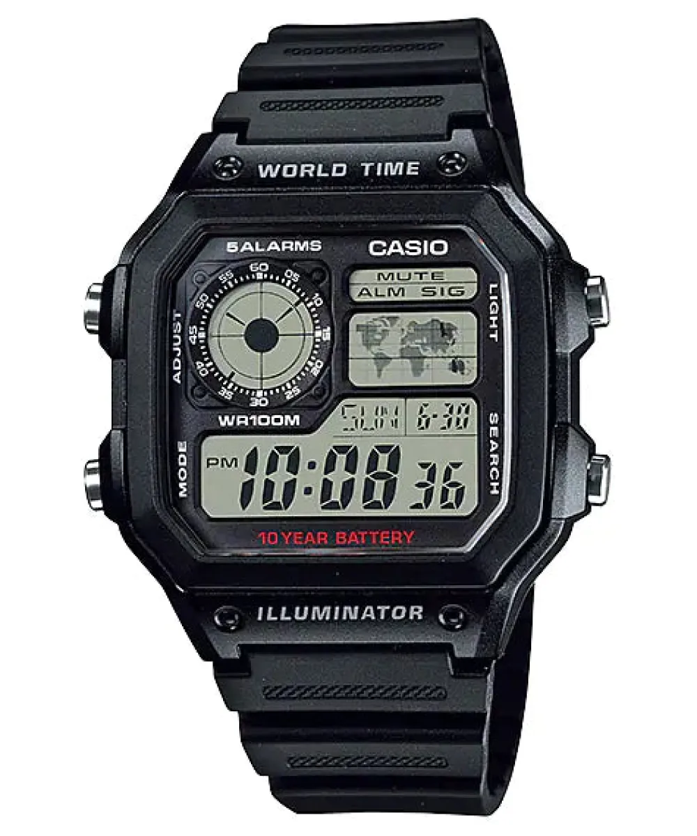 Casio Rannekellot ^ AE-1200WH-1AVEF