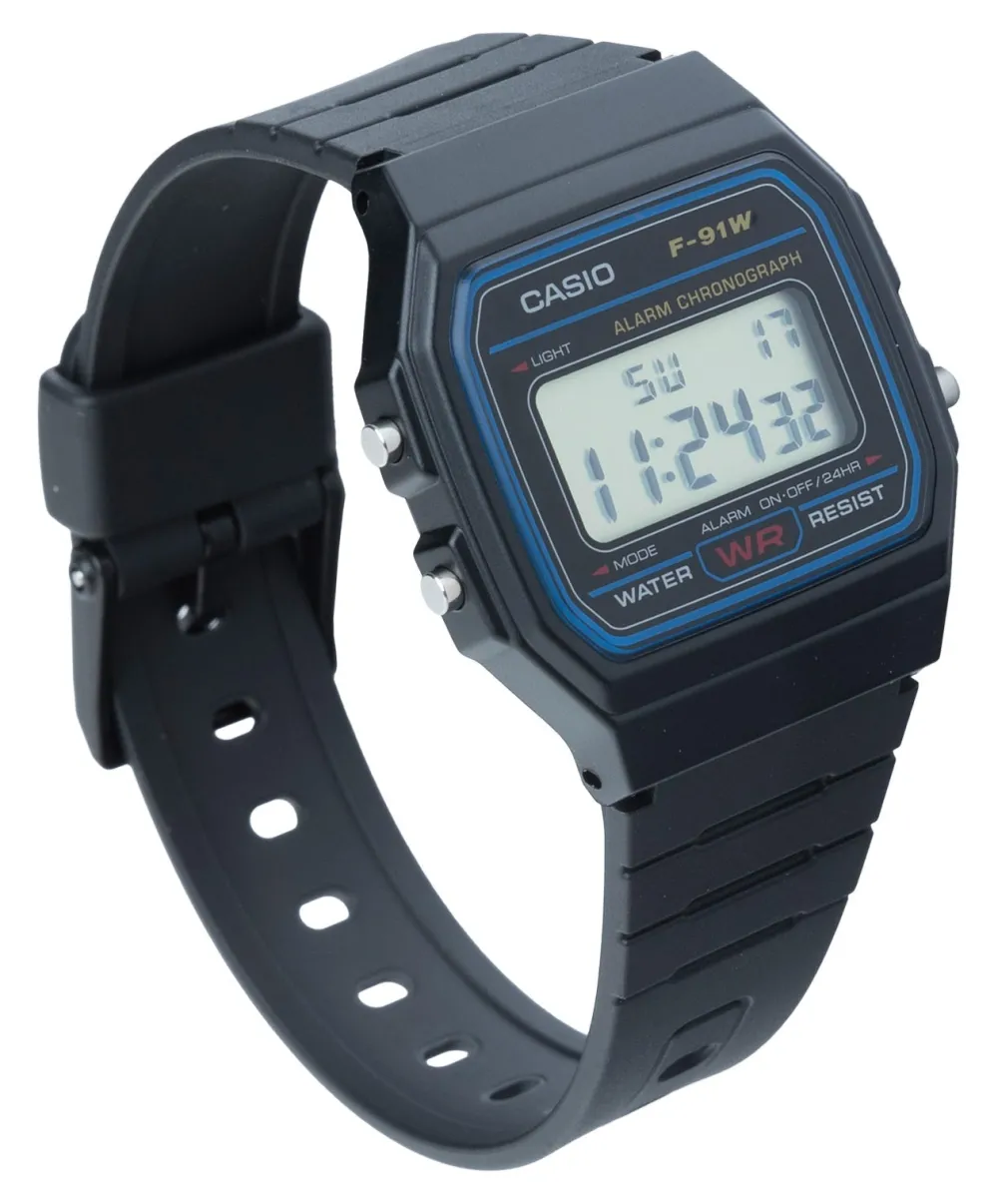 Casio Rannekellot ^ F-91W-1YEG