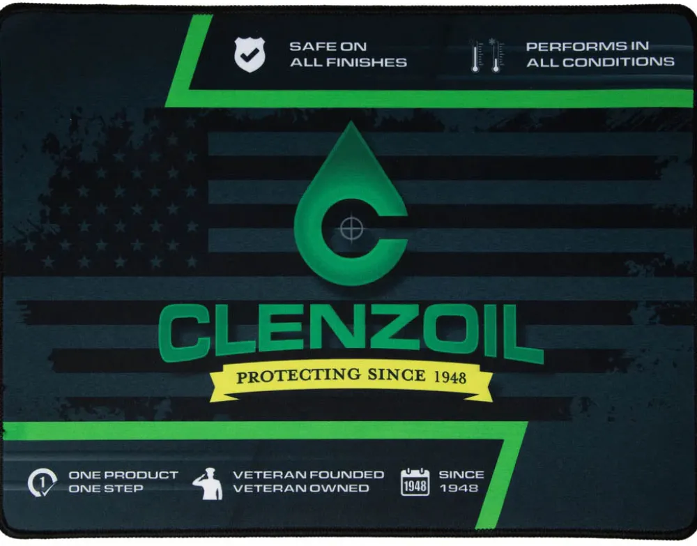 Clenzoil Asehuolto ^ aseenpuhdistusmatto pistoolille