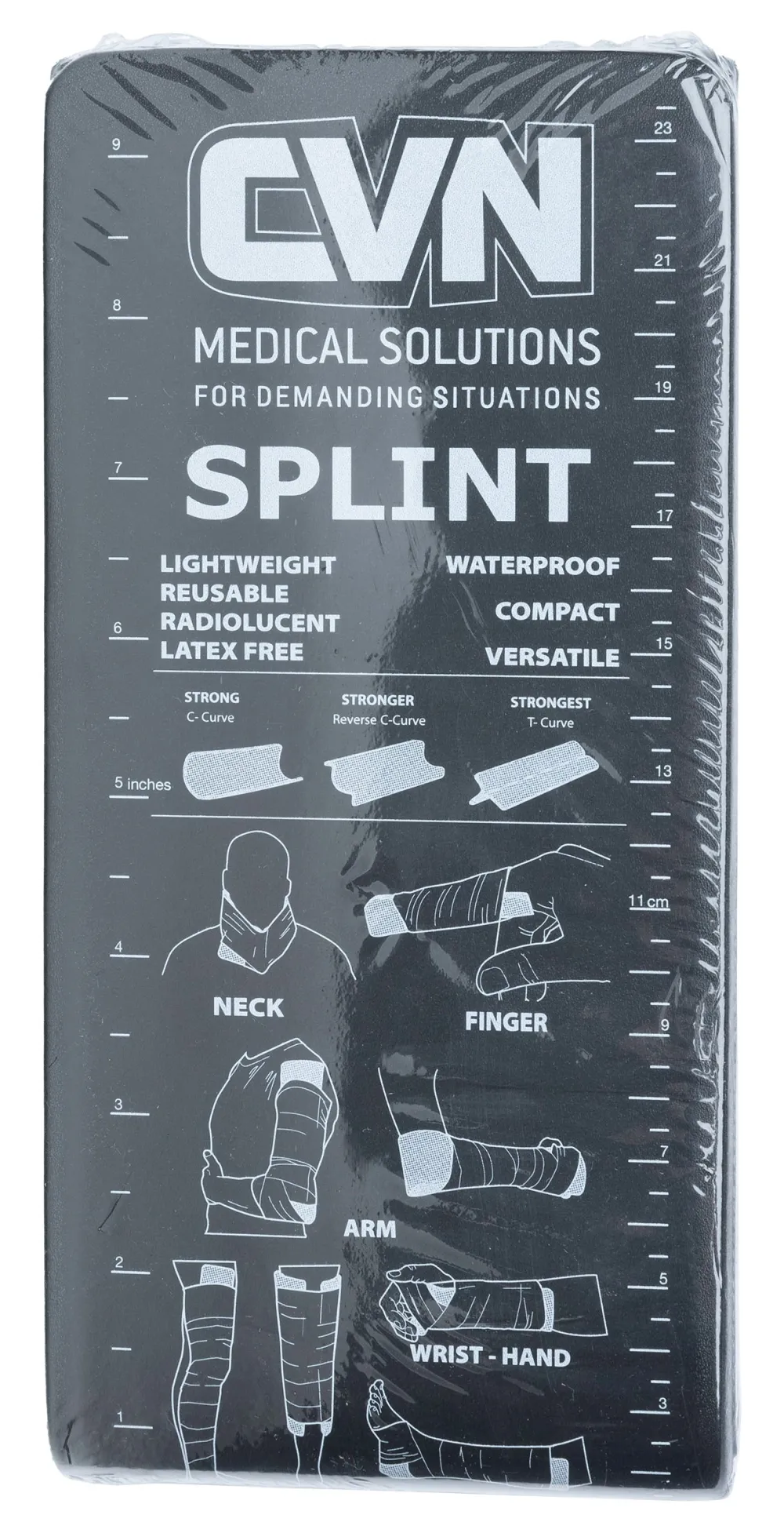 CVN Medical Solutions Ensiapu ^ CVN Splint 36" muotoiltava lasta