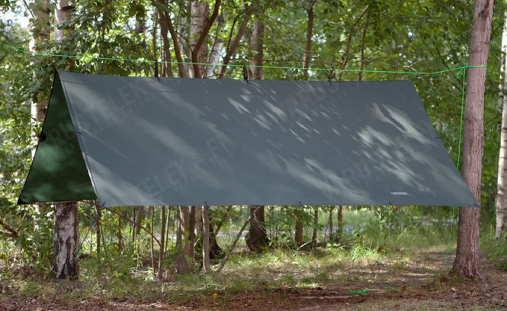 DD Hammocks Majoitteet ^ SuperLight Tarp laavukangas