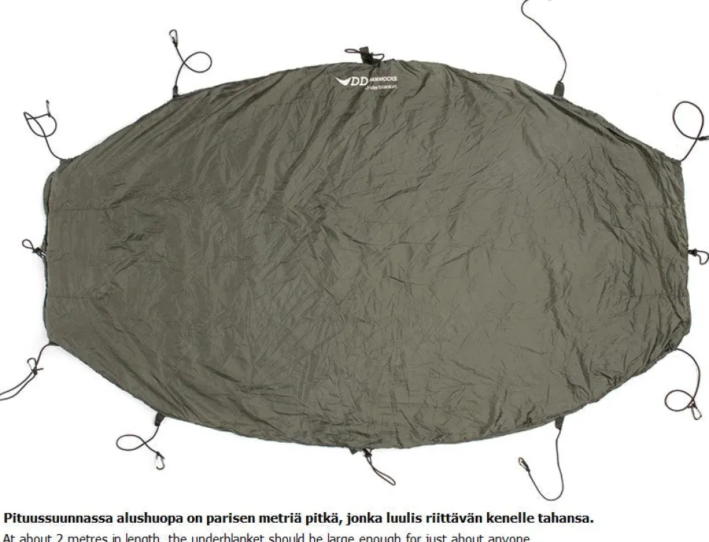 DD Hammocks Majoitteet ^ Underblanket alushuopa riippumatolle