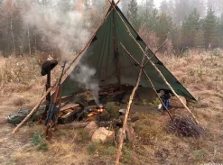 DD Hammocks Majoitteet ^ 3x3 Tarp laavukangas, oliivin