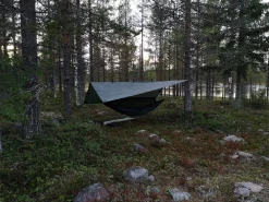 DD Hammocks Majoitteet ^ 3x3 Tarp laavukangas, oliivin