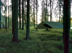 DD Hammocks Majoitteet ^ 3x3 Tarp laavukangas, oliivin