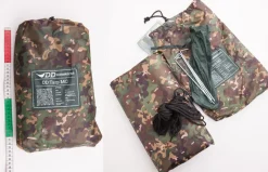 DD Hammocks Majoitteet ^ 3x3 Tarp laavukangas, DD Multicam