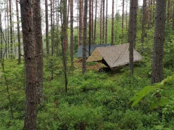 DD Hammocks Majoitteet ^ 3x3 Tarp laavukangas, DD Multicam