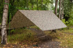 DD Hammocks Majoitteet ^ 3x3 Tarp laavukangas, DD Multicam