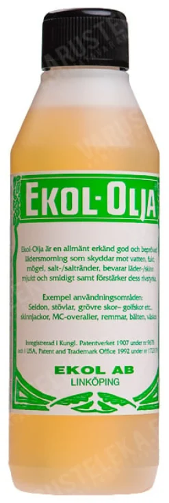 Ekol Kengänhoito|Diy Ja Huolto ^ nahkaöljy, 0.25l
