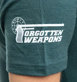 Forgotten Weapons Paidat|Alusvaatteet ^ Gun Jesus T-paita, merinovillaa