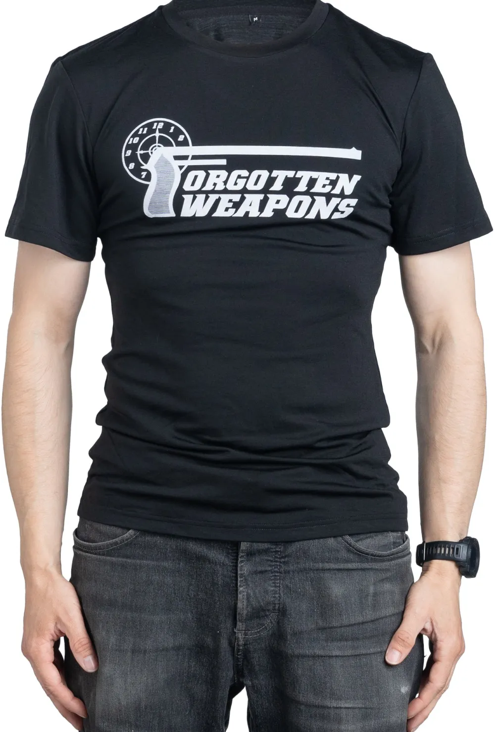 Forgotten Weapons Paidat|Alusvaatteet ^ Logo T-paita, merinovillaa