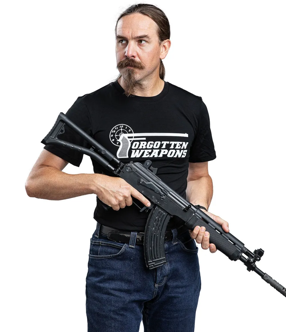 Forgotten Weapons Paidat|Alusvaatteet ^ Logo T-paita, merinovillaa