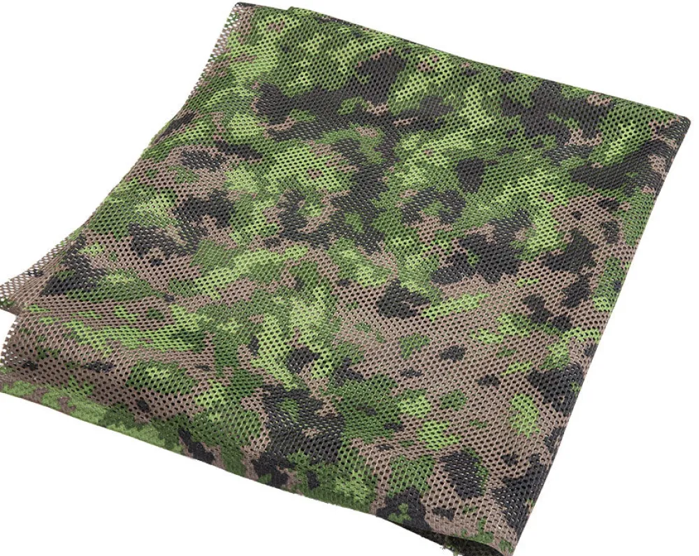 Foxa Diy Ja Huolto ^ PES Net 260 verkkokangas, M05 metsäkuvio, metritavara