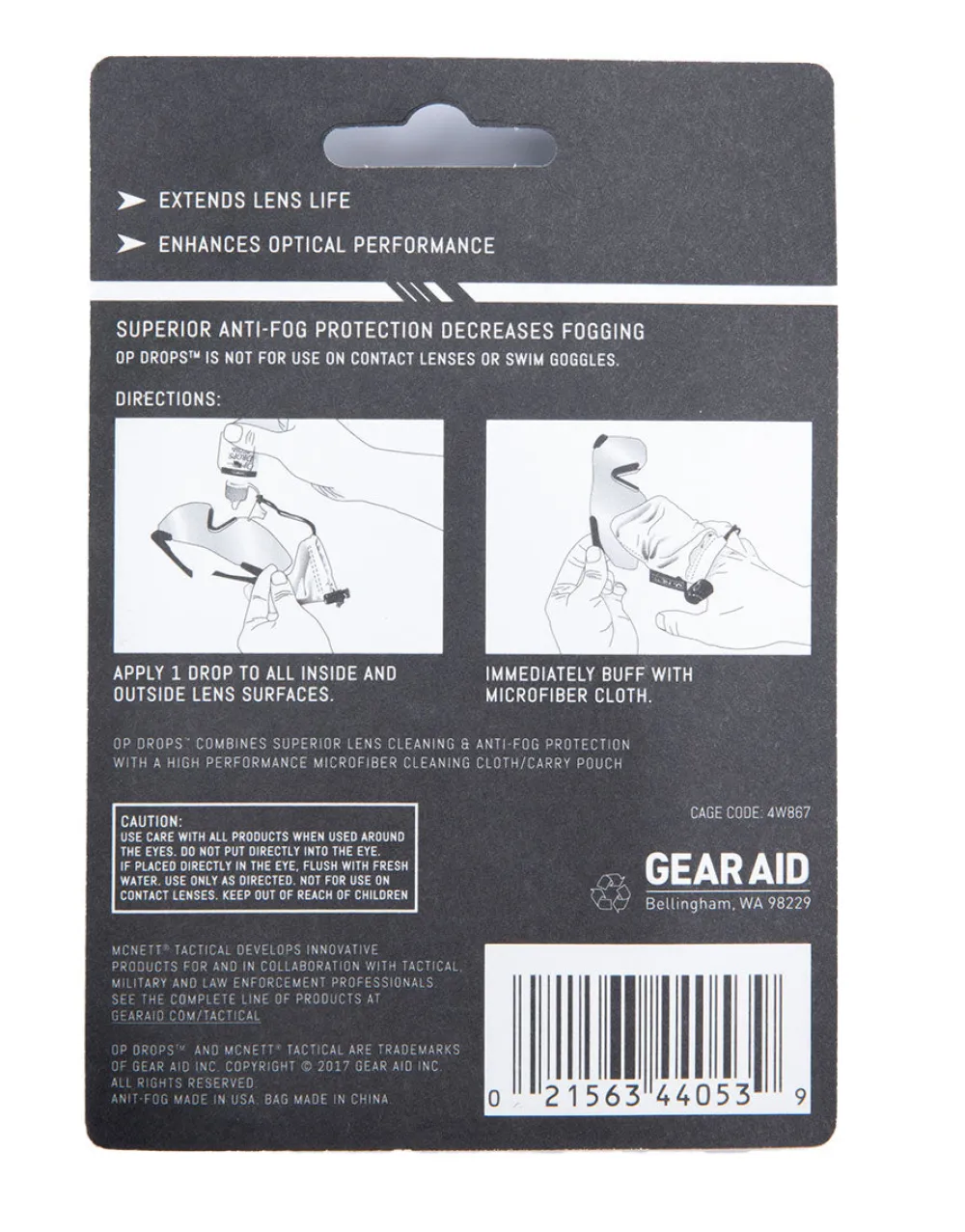 Gear Aid Suojaimet ^ Op Drops huurteenestoaine