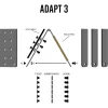 Guardian Warrior Solutions Muut Asetarvikkeet ^ Adapt 3 kiinnike