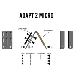 Guardian Warrior Solutions Muut Asetarvikkeet ^ Adapt 2 Micro kiinnike