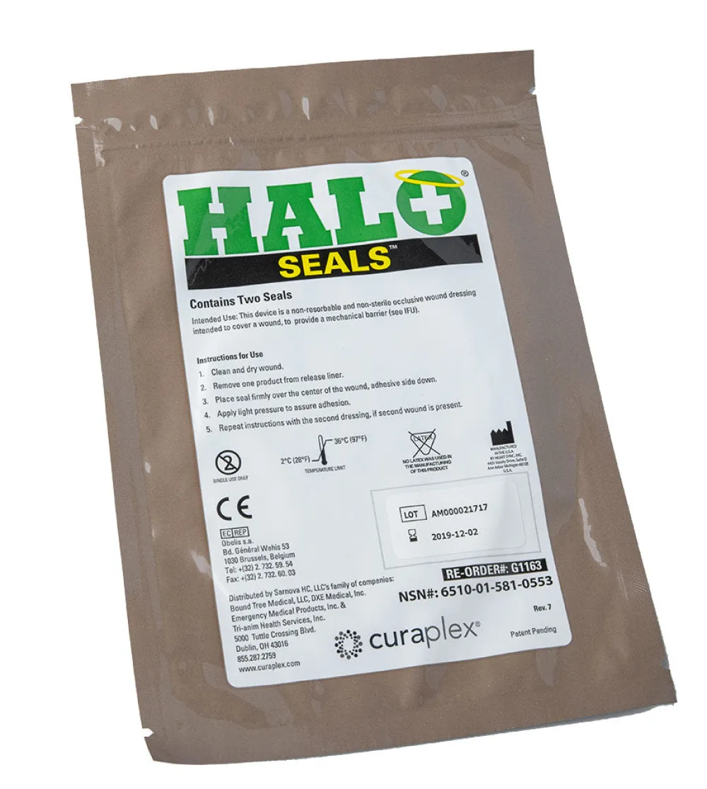 MedicalDevices Ensiapu ^ HALO Chest Seal