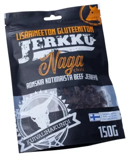 Kuivalihakundi Kuivalihat, Suklaat Ja Naposteltavat ^ Beef Jerky kuivaliha, 150 g