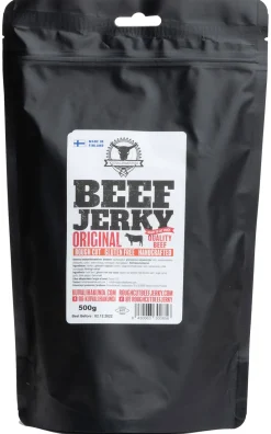Kuivalihakundi Kuivalihat, Suklaat Ja Naposteltavat ^ Beef Jerky kuivaliha, 500 g