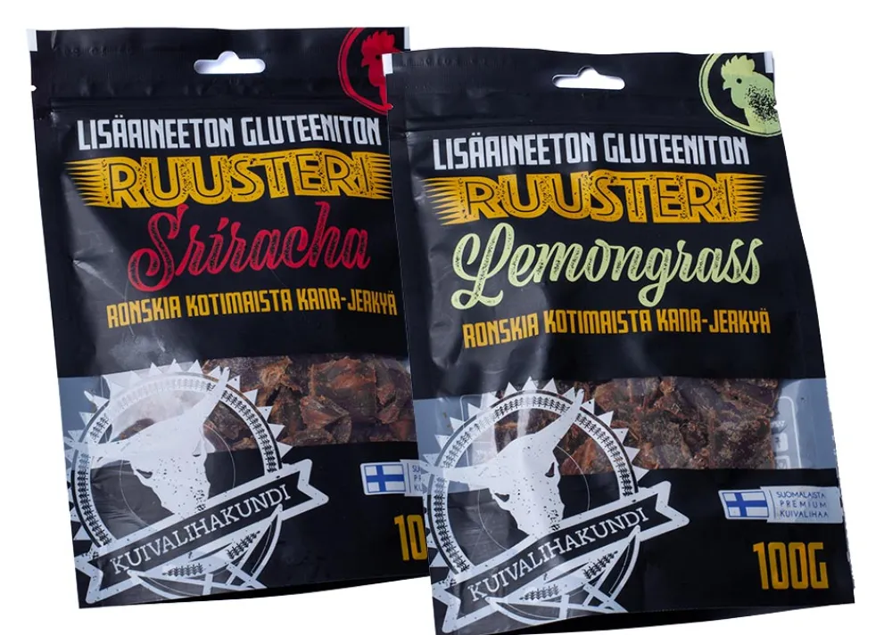 Kuivalihakundi Kuivalihat, Suklaat Ja Naposteltavat ^ Chicken Jerky kuivaliha