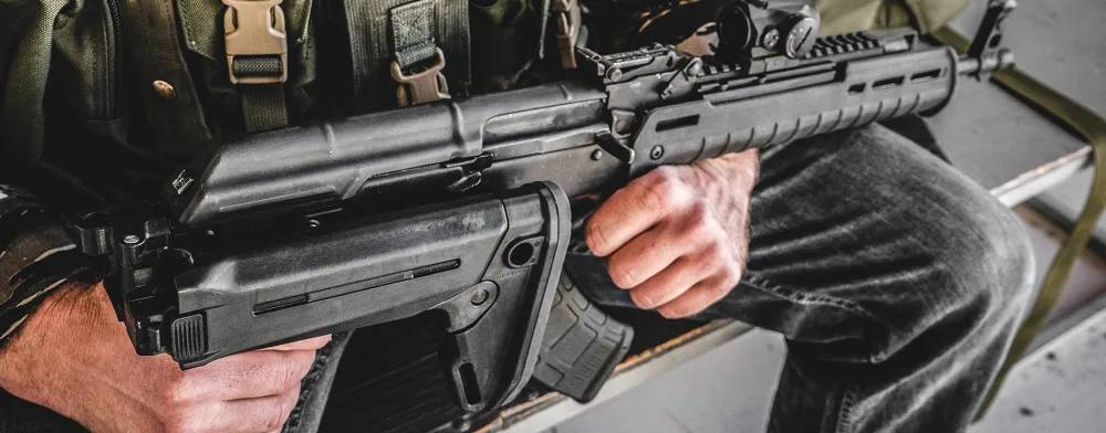 Magpul Muut Asetarvikkeet ^ Zhukov-S Stock taittoperä, AK47/AK74