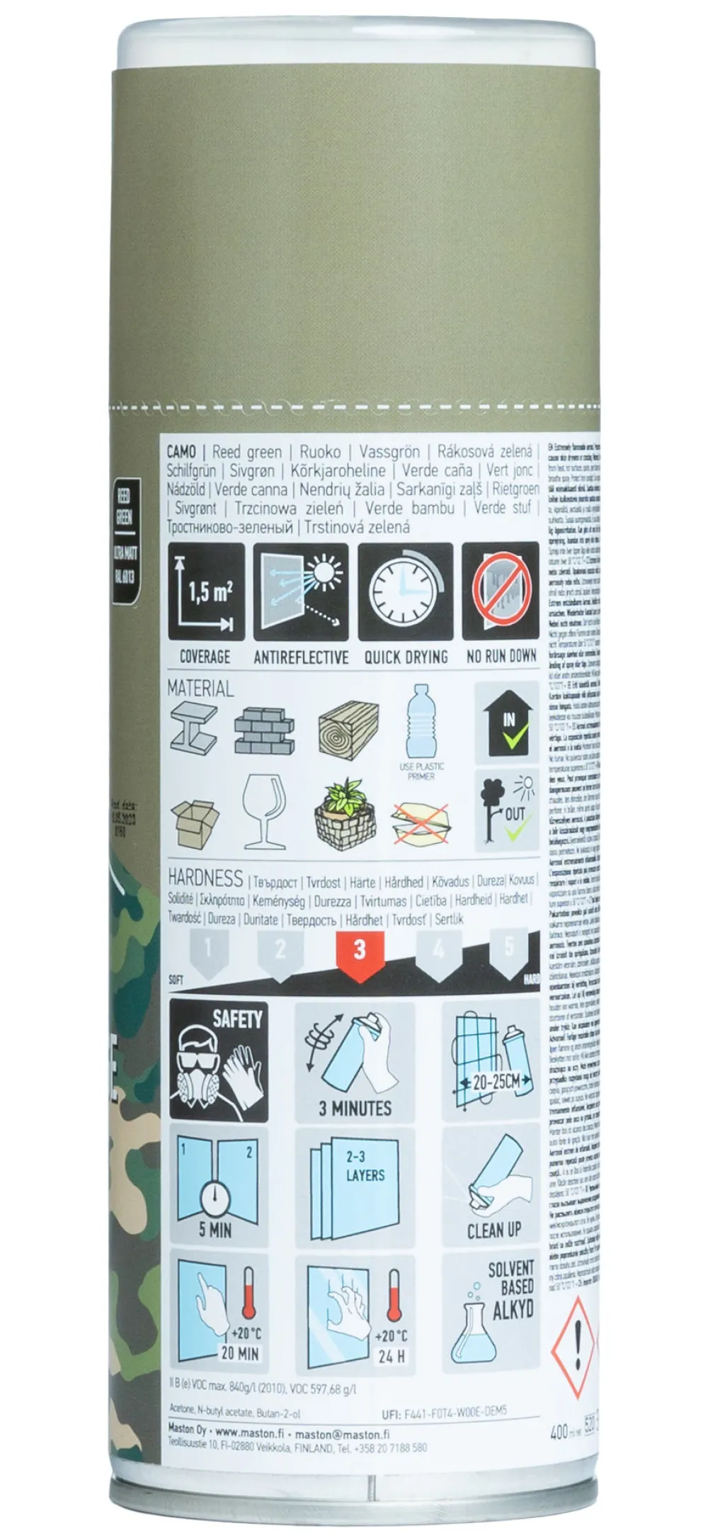 Maston Diy Ja Huolto ^ Camouflage spraymaali 400ml