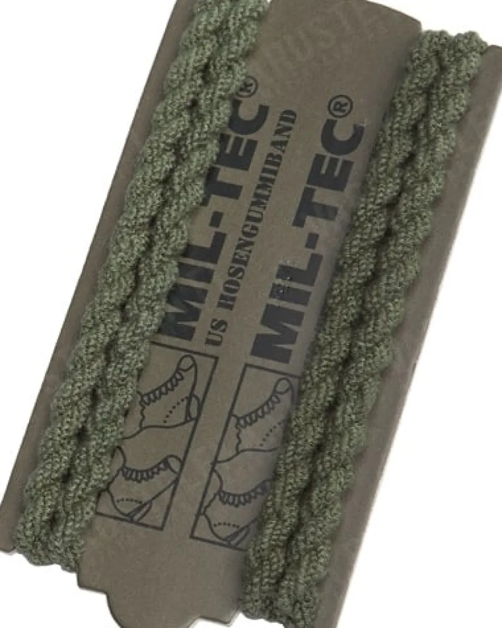 Mil-Tec Kenkävarusteet ^ särmärinauhat, 2-Pack
