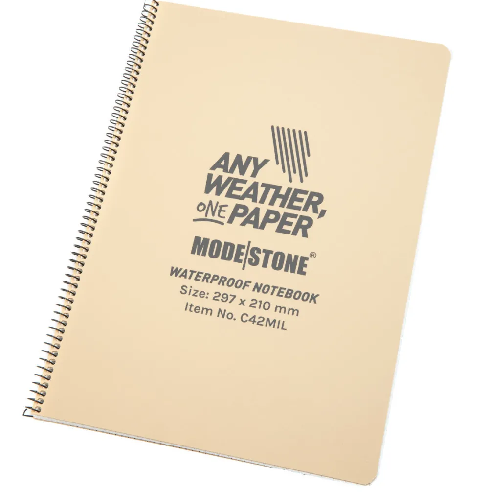 Modestone Muistiinpanovälineet ^ A4 vedenpitävä muistilehtiö
