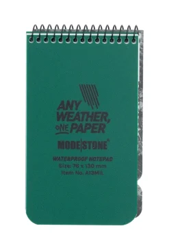 Modestone Muistiinpanovälineet ^ vedenpitävä muistilehtiö, 76 x 130 mm