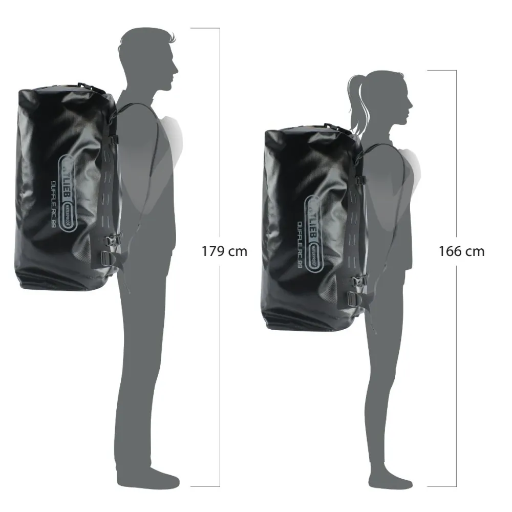 Ortlieb Keikkalaukut ^ Duffle RC vedenpitävä laukku 89 L