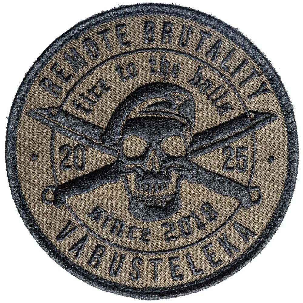 Varusteleka Moraalimerkit Ja Heijastimet ^ Remote Brutality 2025 moraalimerkki
