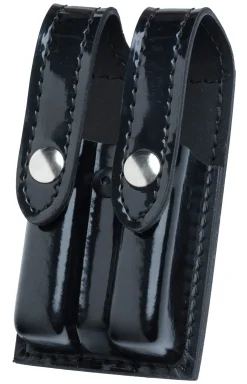 Safariland Taskut ^ 78 Slimline pistoolin tuplalipastasku, koko 6, High Gloss Black, uudenveroinen