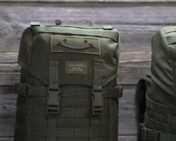 Savotta Moraalimerkit Ja Heijastimet ^ Happy -kangasmerkki, kenttävärinen, velcro