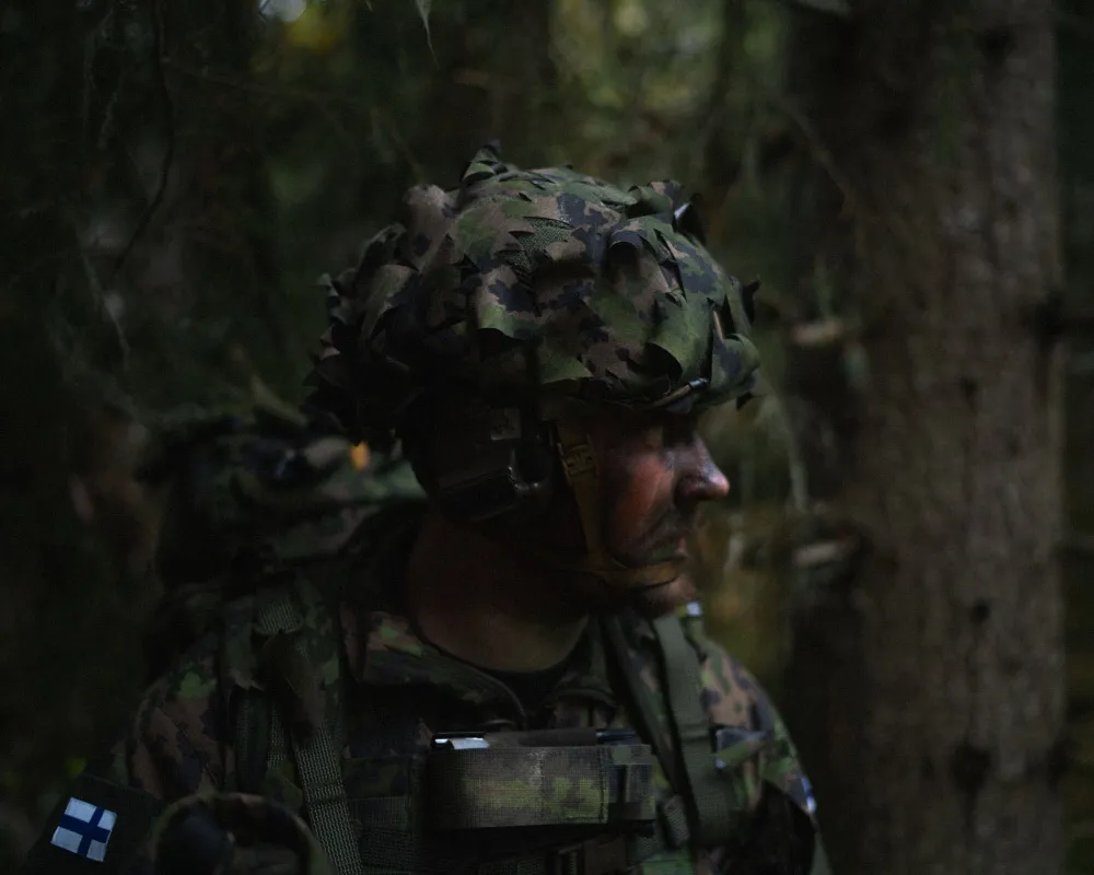 Savotta Naamiointi ^ Helmet Camo Scrim kypärän 3D-naamiopäällinen