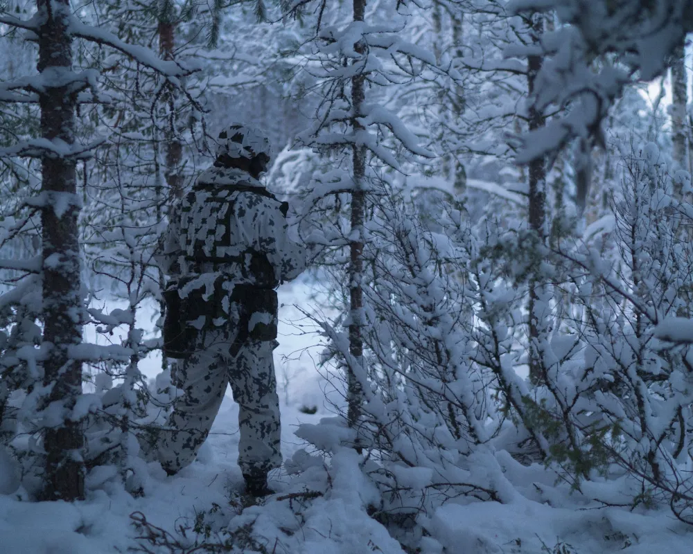 Savotta Naamiointi ^ Helmet Camo Scrim kypärän 3D-naamiopäällinen