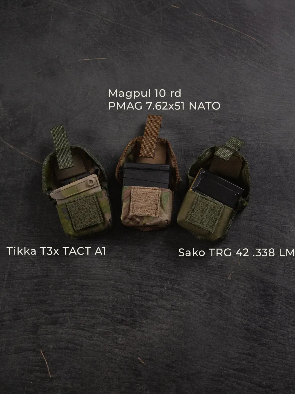 Savotta Taskut ^ 1-Mag Pouch lipastasku, 10rd 308