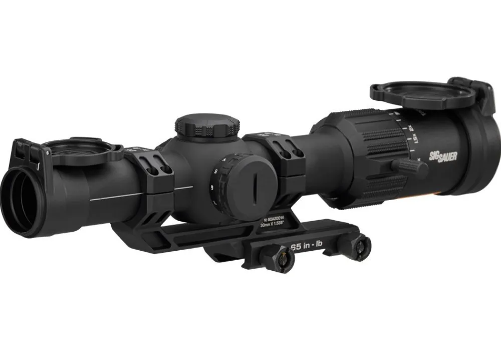 Sig Sauer Aseoptiikka ^ Tango-MSR 1-8X24 kiikaritähtäin
