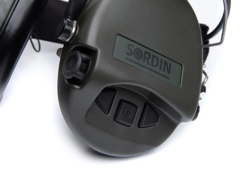 Sordin Suojaimet ^ Supreme MIL AUX Neckband aktiivikuulosuojaimet