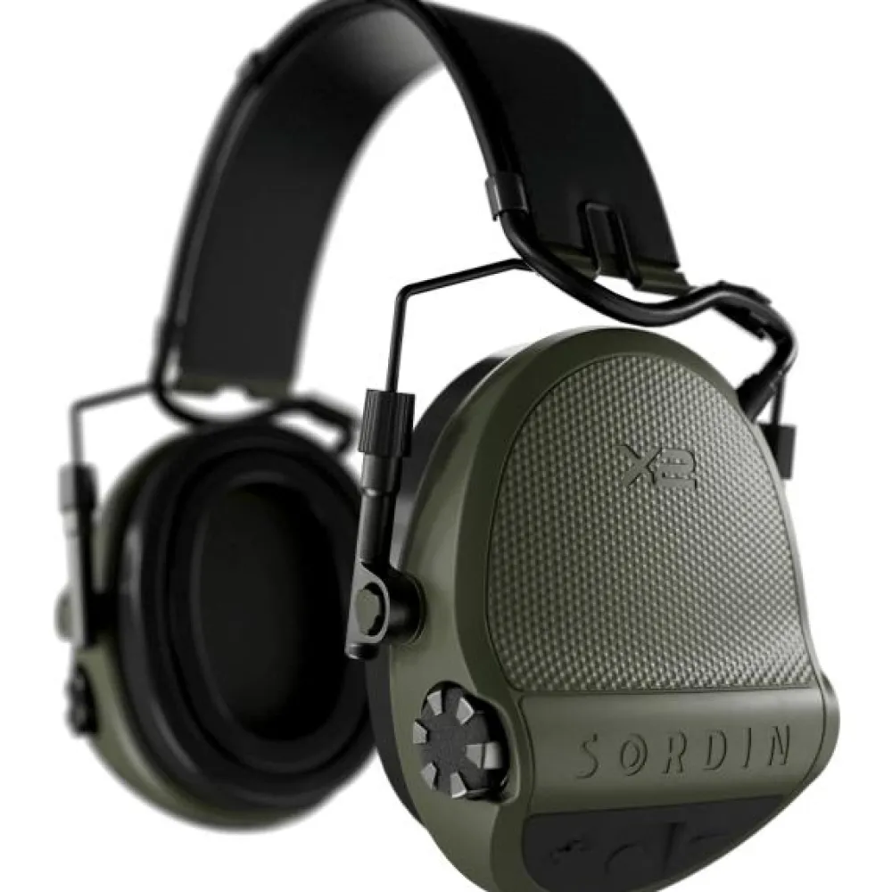 Sordin Suojaimet ^ Supreme X2 Headband Leather Gel aktiivikuulosuojaimet
