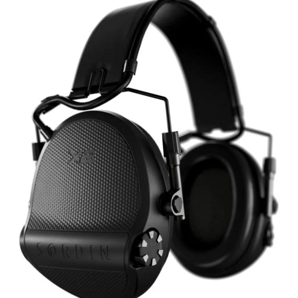 Sordin Suojaimet ^ Supreme X2 Headband Leather Memory Foam aktiivikuulosuojaimet