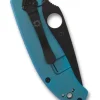 Spyderco Taittoveitset ^ Tenacious R.I.L. Blue Titanium kääntöveitsi