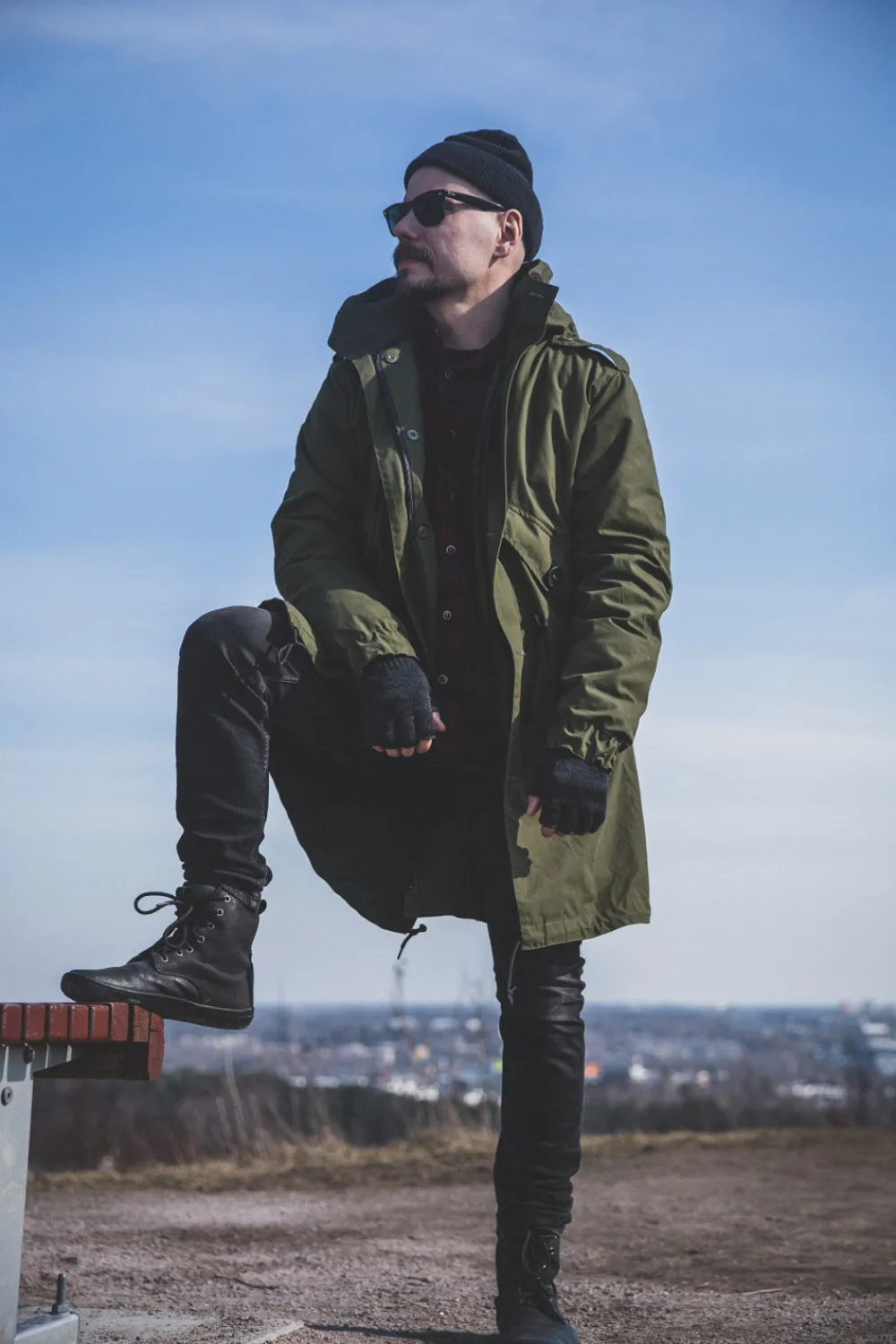 Särmä Takit ^ Windproof Fishtail Parka