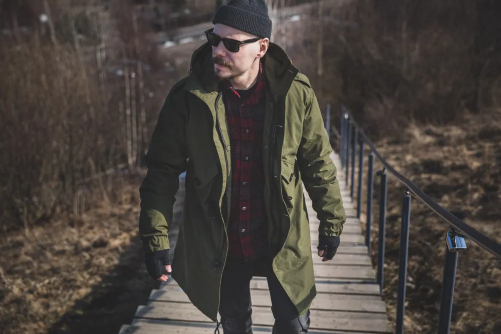 Särmä Takit ^ Windproof Fishtail Parka