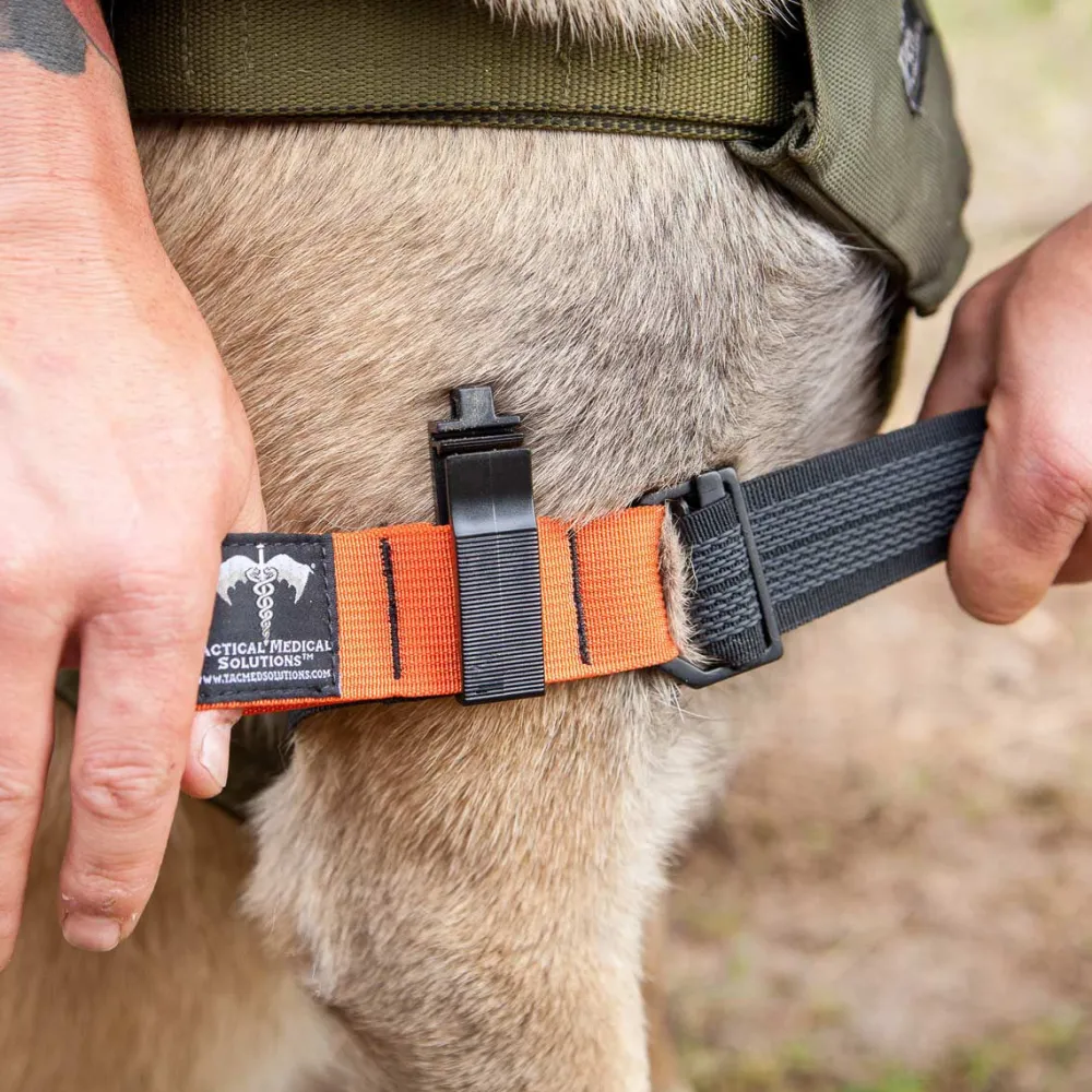 TacMed Ensiapu ^ K9 koiran kiristysside