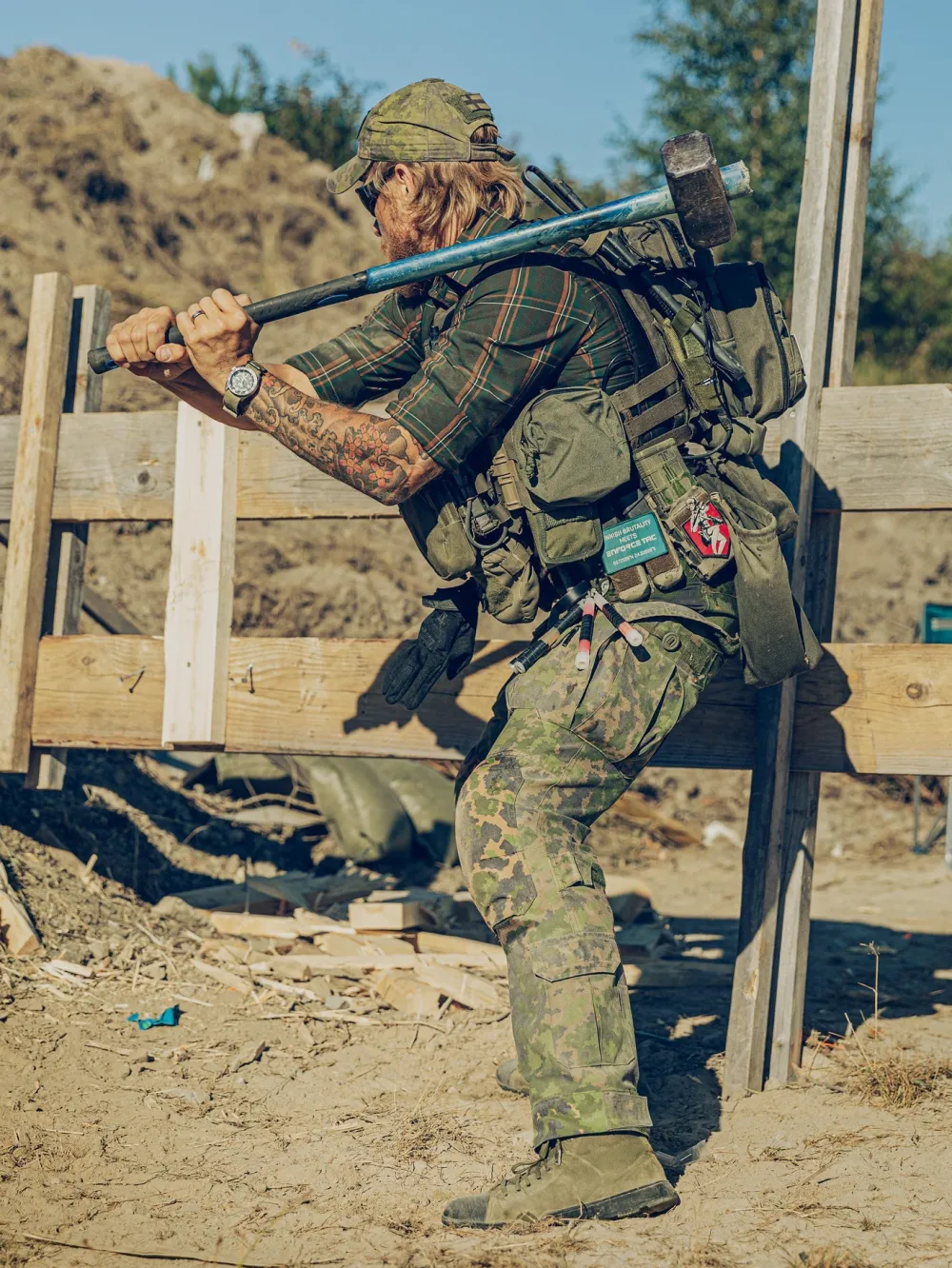 Varusteleka Taistelu- Ja Suojaliivit ^ Assaulter Back Panel selkäpaneeli