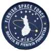 Varusteleka Moraalimerkit Ja Heijastimet ^ Finnish Space Force moraalimerkki, 90 mm