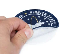 Varusteleka Moraalimerkit Ja Heijastimet ^ Finnish Space Force moraalimerkki, 90 mm
