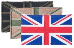 Varusteleka Tunnukset ^ Iso-Britannian hihalippu, 77 x 47 mm